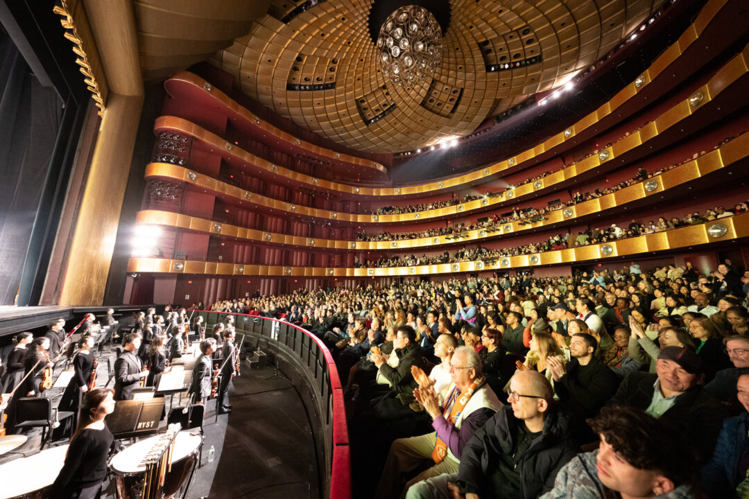 Shen Yun Performing Arts opening night at Lincoln Center in New York City, March 25, 2026. (Larry Dye/The Epoch Times)