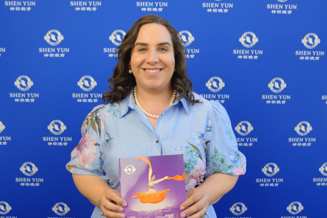 Jennifer Walther enjoyed Shen Yun’s matinee at the Sydney Lyric, Australia, on March 25, 2026. (NTD)