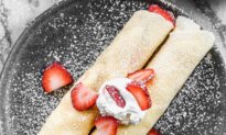 Strawberry Crepes