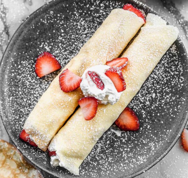 Strawberry Crepes