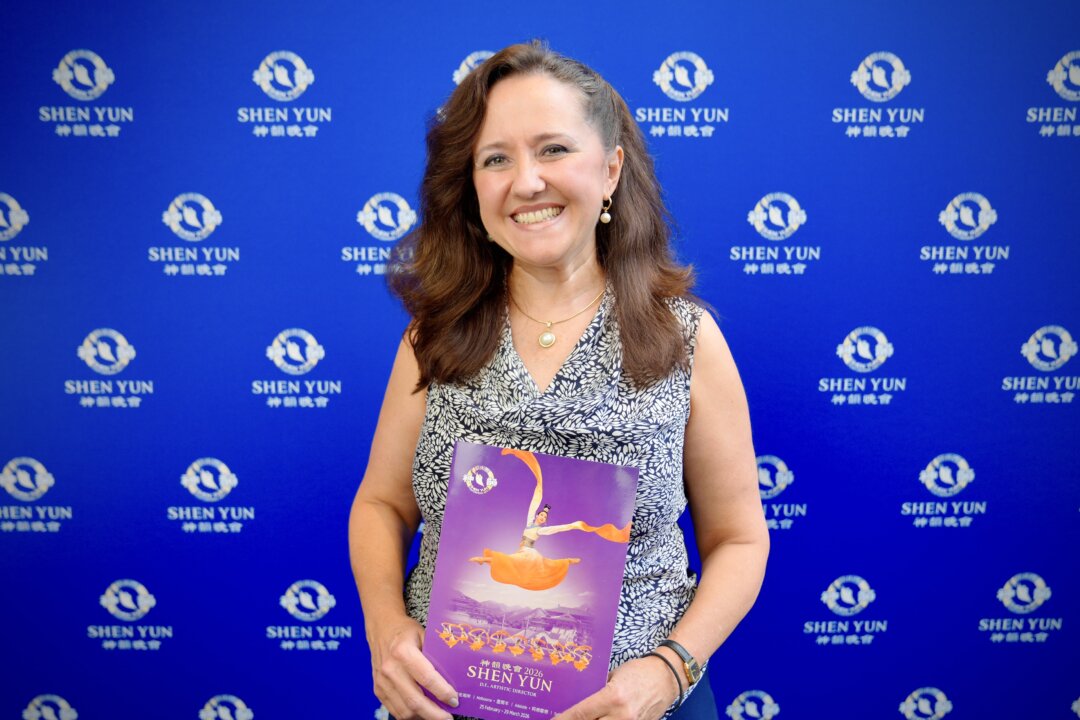 Sophie York enjoyed Shen Yun's matinee at the Sydney Lyric, Australia, on March 26, 2026. (NTD)