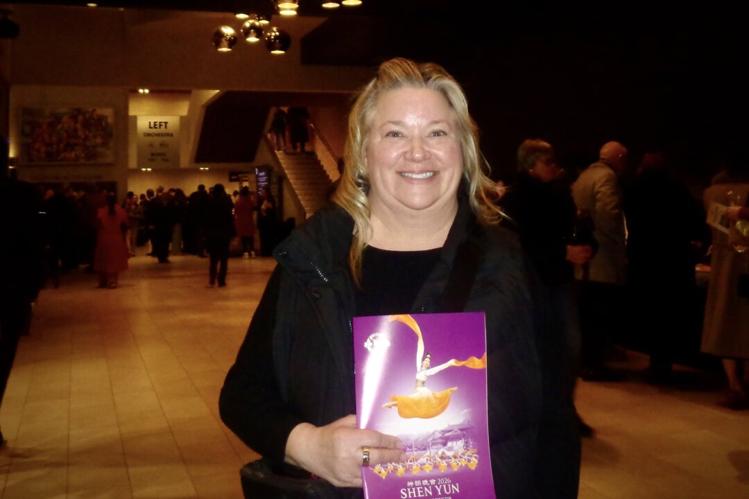 Corey Kimpson enjoyed Shen Yun Performing Arts at Kitchener's Centre In The Square, in Canada, on March 25, 2026. (Lisa Wang/The Epoch Times)