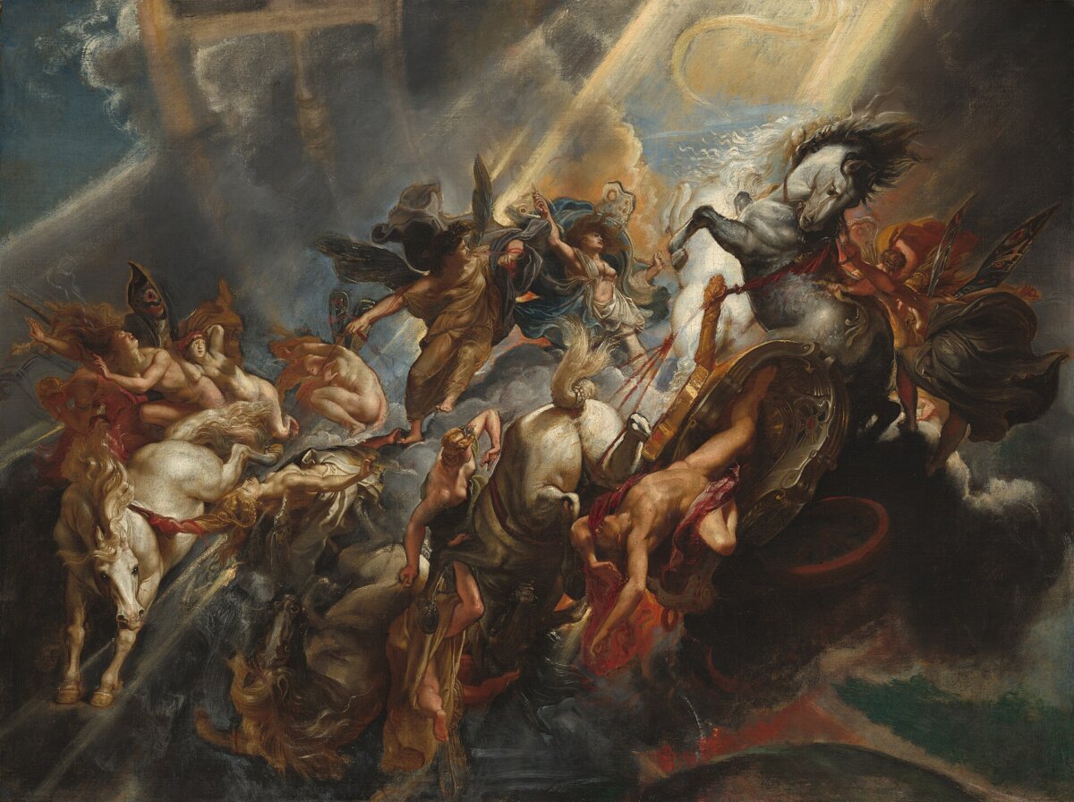 "The Fall of Phaeton," circa 1604–1605, by Peter Paul Rubens. National Gallery of Art, Washington. (Public Domain)