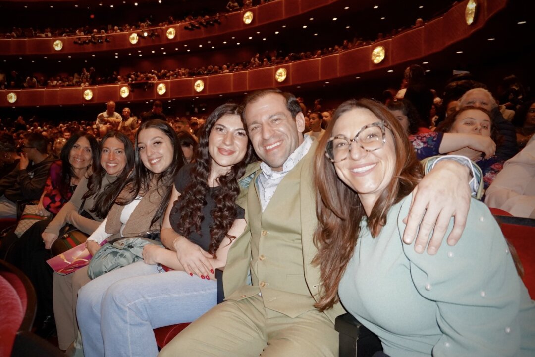 Anthony LoGiudice and other guests attend Shen Yun Performing Arts at New York's Lincoln Center on March 27, 2026. (Sally Sun/ The Epoch Times)