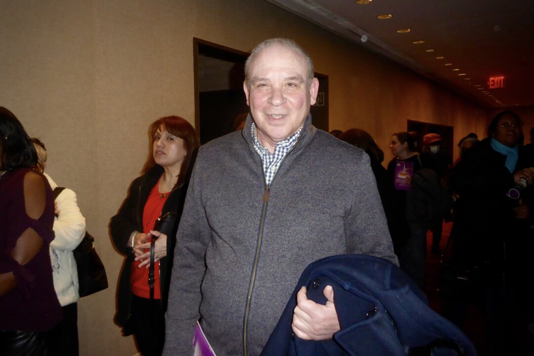 Carl Ruggiero attended Shen Yun Performing Arts at the David H. Koch Theater, at Lincoln Center, on March 28, 2026. (Frank Liang/The Epoch Times)
