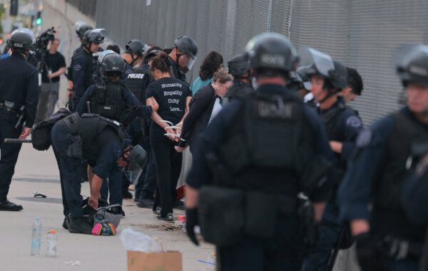 Los Angeles Police Arrest Dozens of Protesters After 'No Kings' Rally Turns Into Riot