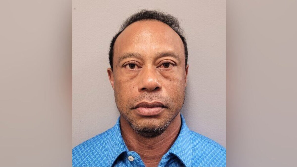 Tiger Woods, in Stuart, Fla., on March 27, 2026. (Martin County Sheriff's Office via AP)