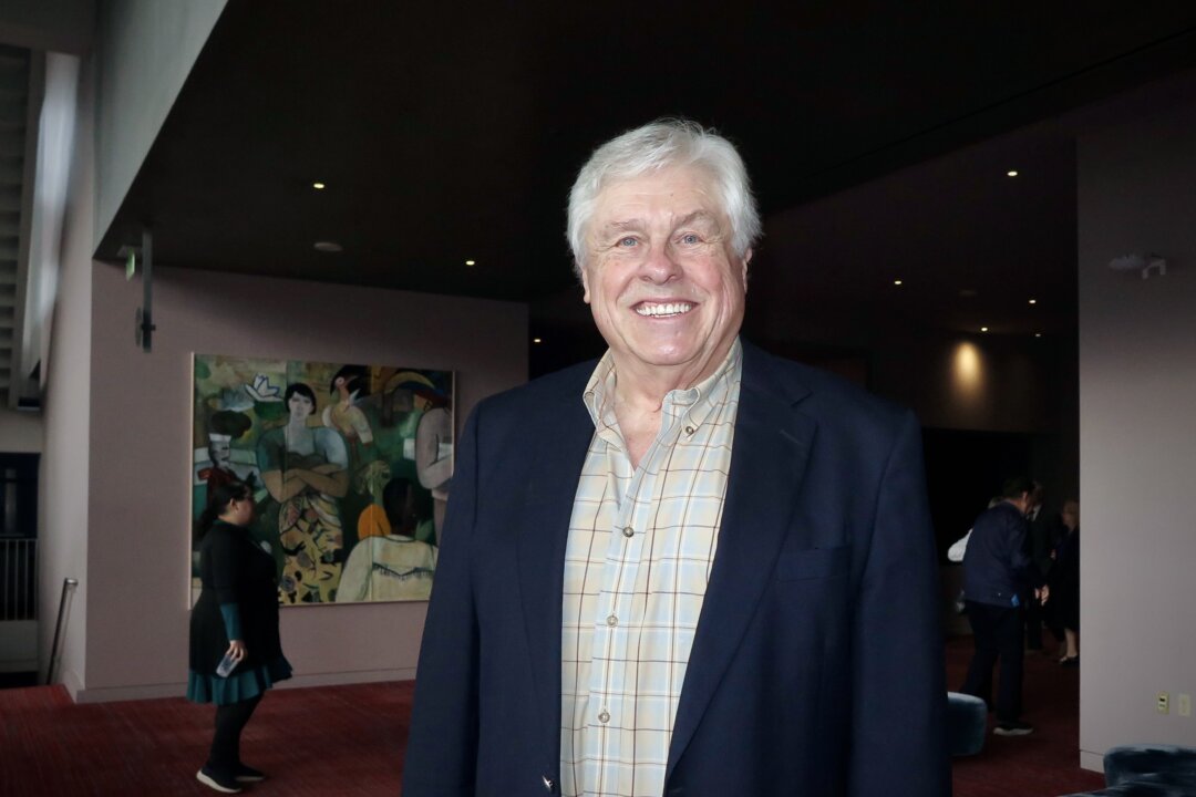 David Dillman at the Shen Yun Performing Arts performance at Marion Oliver McCaw Hall on April 2, 2026. (Sunny Chen//The Epoch Times)
