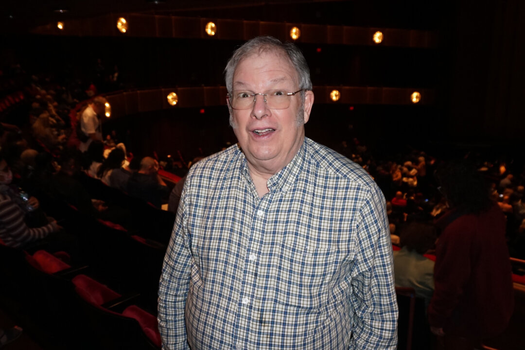 Michael Bushnell at the David H. Koch Theater in New York City on April 4, 2026. (Weiyong Zhu/The Epoch Times)