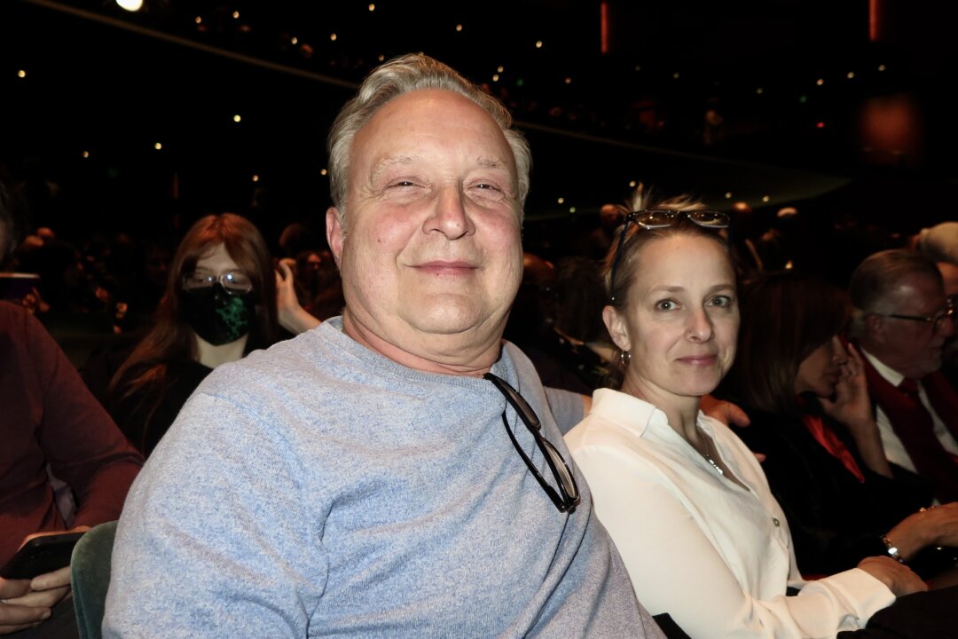 Michael Celletti, owner of a jewelry-making business, attends Shen Yun Performing Arts at Marion Oliver McCaw Hall in Seattle on April 3, 2026. (Sunny Chen/The Epoch Times)