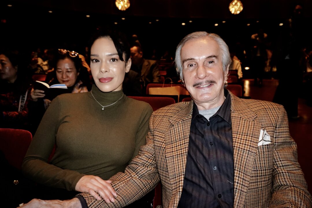 Jewel Torres and Thomas McDonagh enjoyed Shen Yun's evening show at the David H. Koch Theater on April 4, 2026. (Weiyong Zhu/The Epoch Times)