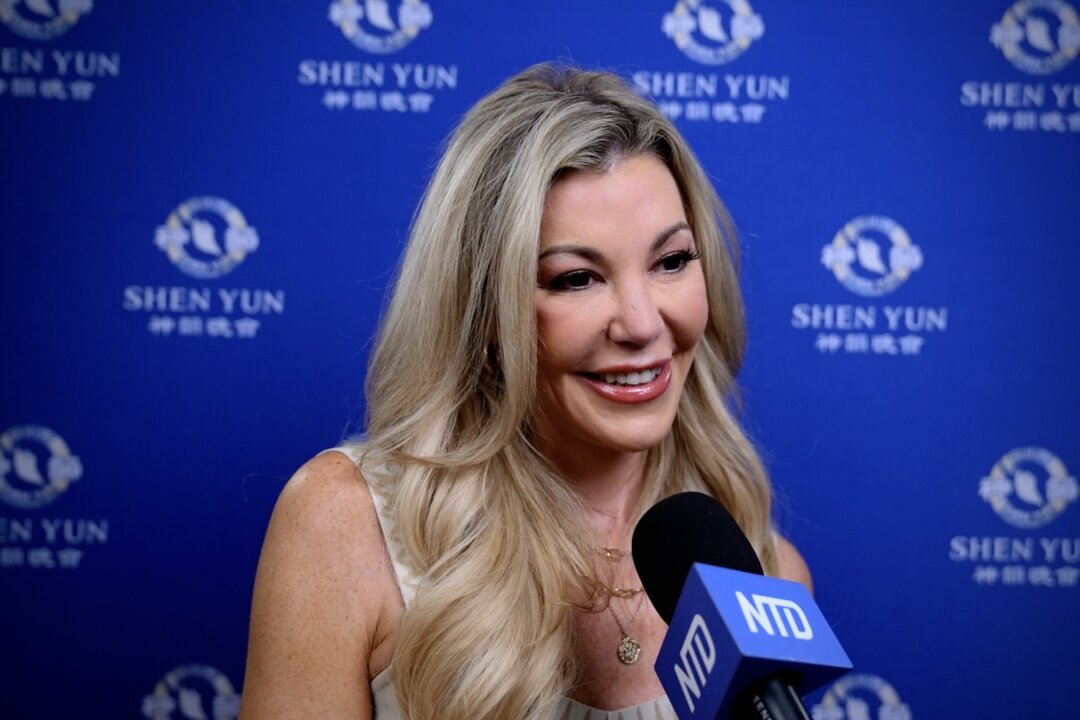 Kimberly Magness enjoyed Shen Yun's evening show at the David H. Koch Theater, in New York, on April 4, 2026. (NTD)