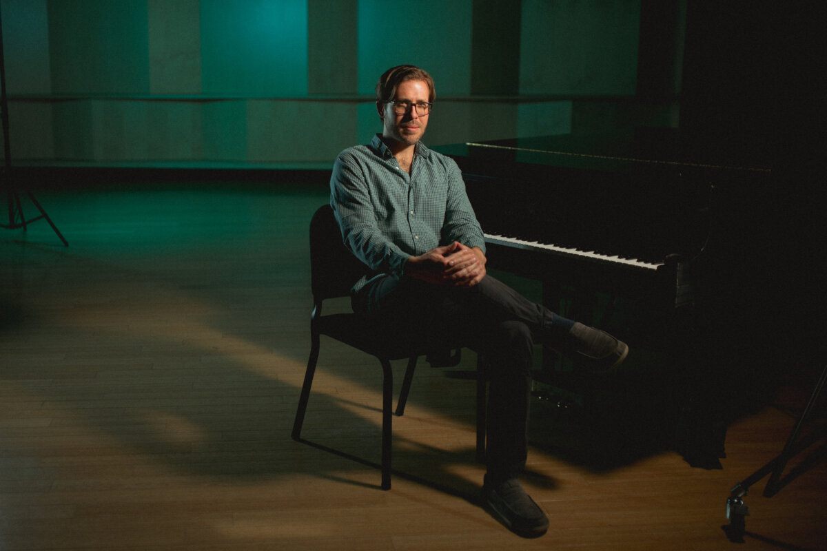 Composer Chris Thomas’s career spans a diverse array of genres, from concert halls to film, television, and theme parks. (Bradley Lanphear)