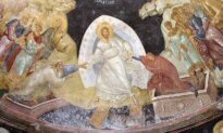 Contemplating an Icon at Orthodox Easter