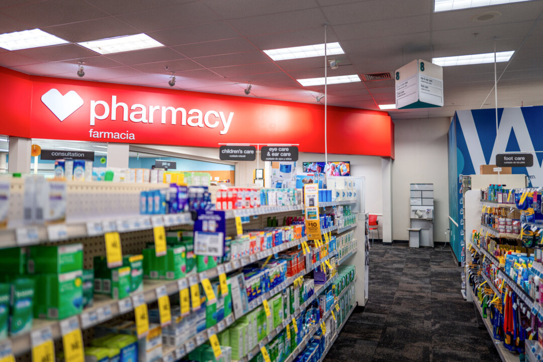 The exterior of a pharmacy is seen in Austin, Texas, on Aug. 7, 2024. (Brandon Bell/Getty Images)