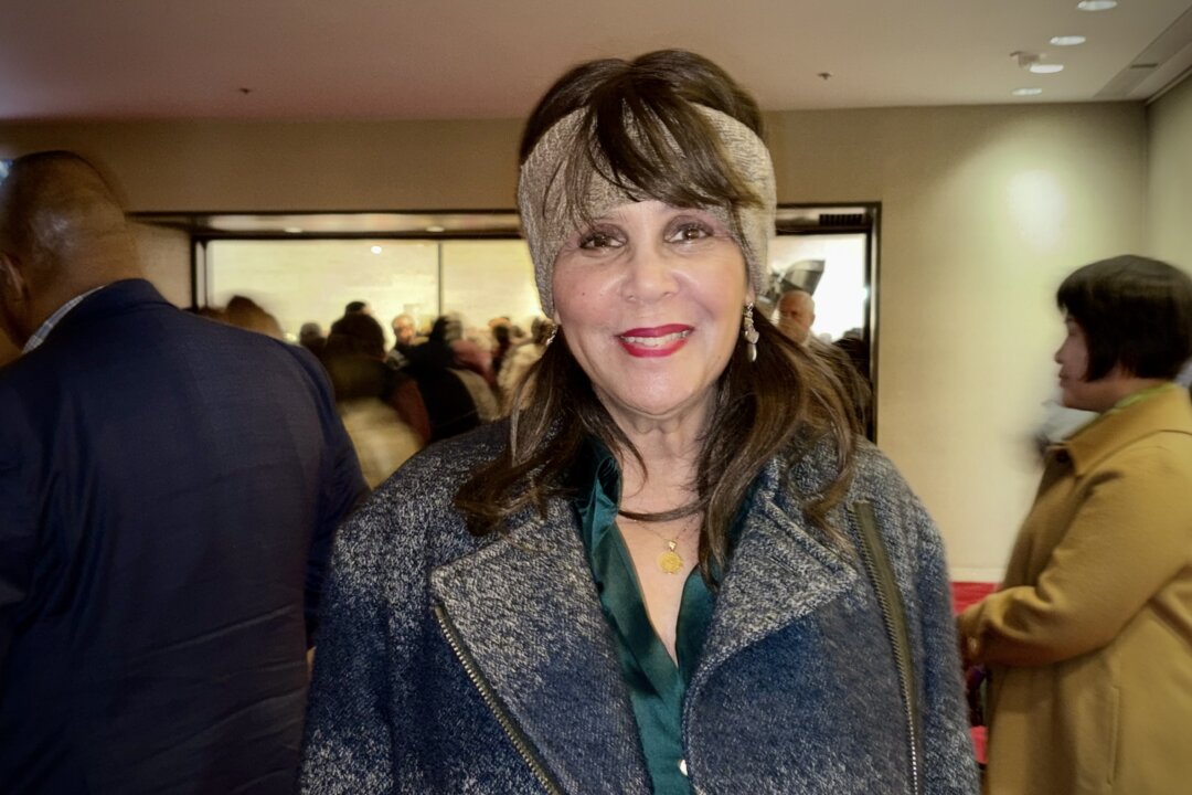 Emergency room physician Gloria Johnson at Shen Yun Performing Arts at the David H. Koch Theater in New York City on April 8, 2026. (Teng Dongyu/The Epoch Times)