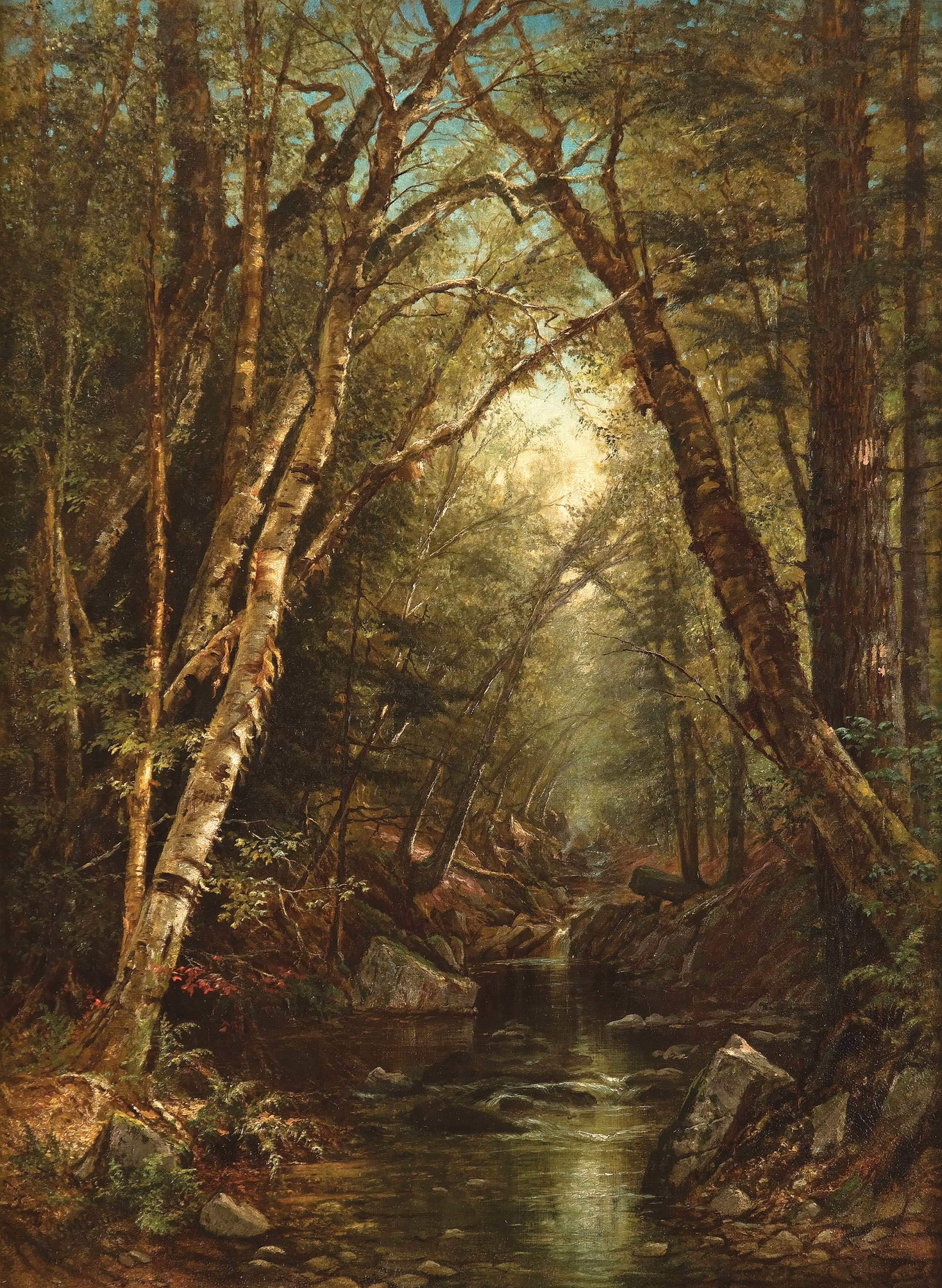 "Landscape," 1865, by Susie M. Barstow