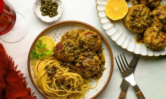 Chicken Piccata Meatballs