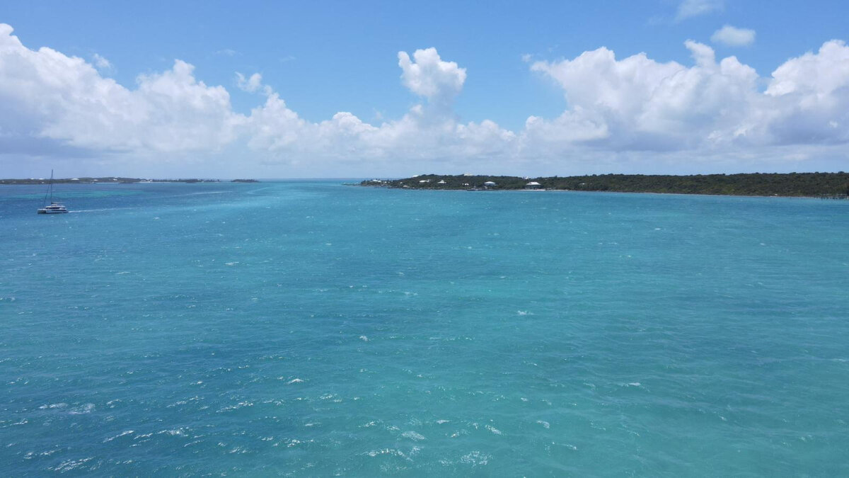 Recovery operations are conducted by the Royal Bahamas Defence Force in the Marsh Harbour area of Abaco, on April 10, 2026, for Michigan woman Lynette Hooker, who went missing at sea over the weekend in the Abaco Islands, Bahamas. (Royal Bahamas Defence Force/Handout via Reuters)