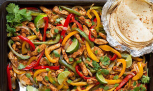 Anti-Inflammatory Sheet Pan Fajitas