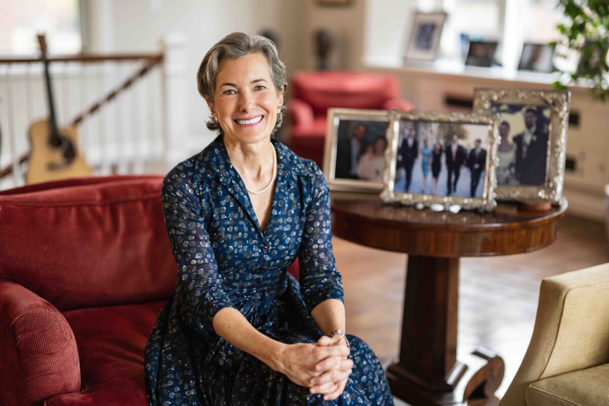 Erica Komisar has spent decades researching and studying parenting and children’s behavior. (Adhiraj Chakrabarti for American Essence)