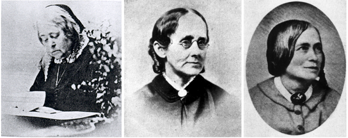 The Peabody sisters: Elizabeth, Mary, and Sophia. (Public Domain)