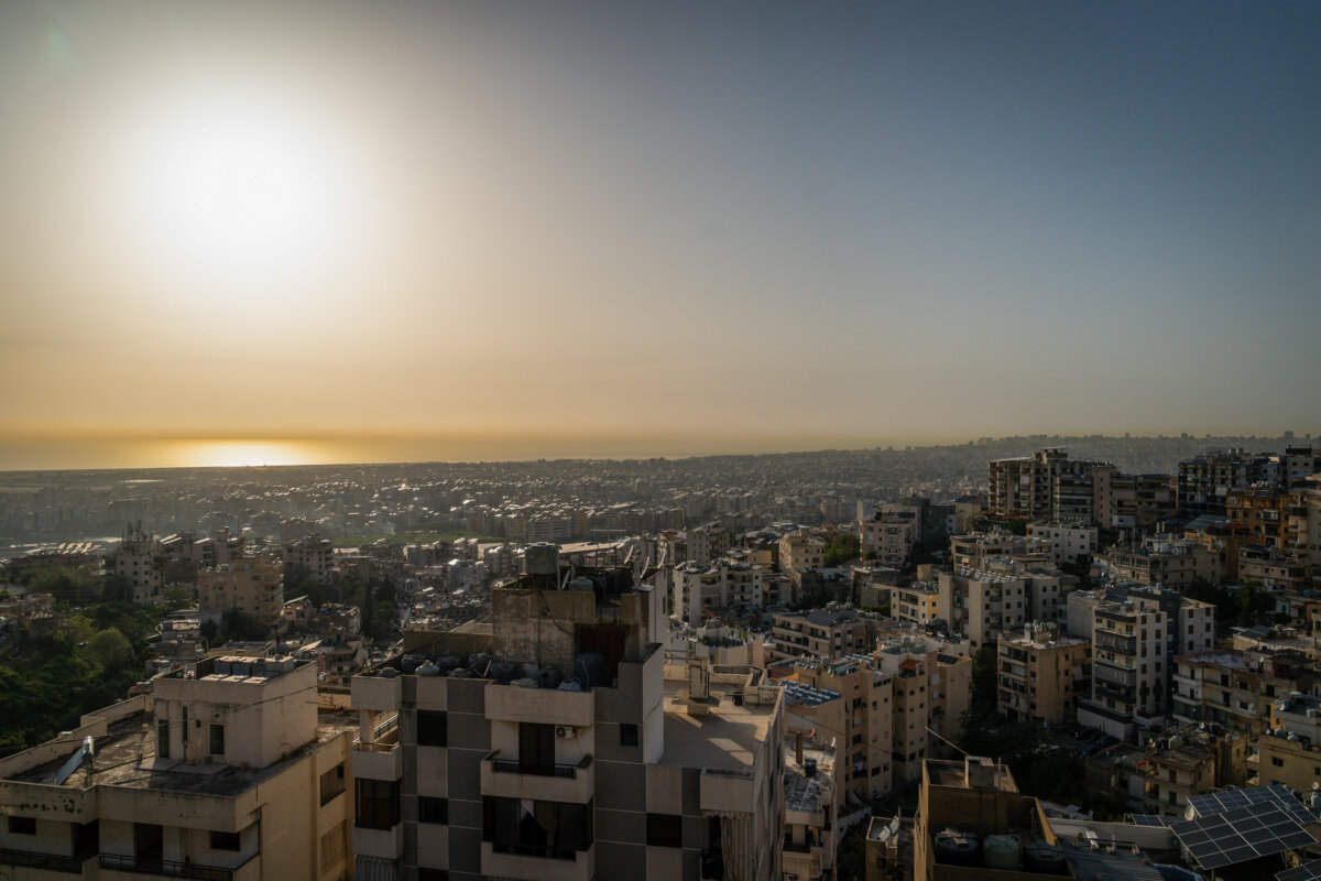 The Lebanese capital is seen from a viewpoint after President Donald Trump announced a ceasefire between Israel and Lebanon set to begin at midnight local time in Beirut on April 16, 2026 (Adri Salido/Getty Images)