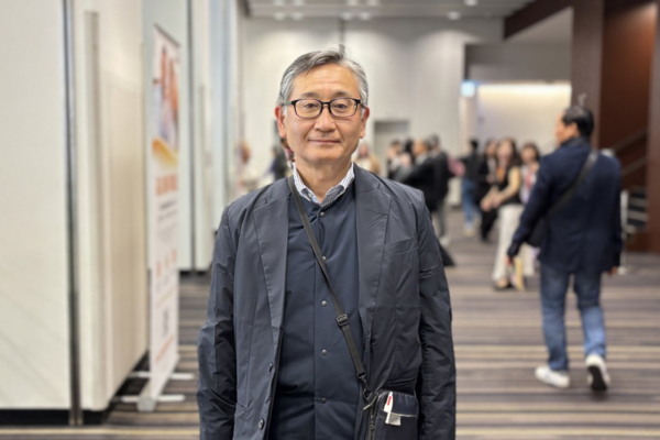 Semiconductor equipment expert Kunika Hitoshi attends Shen Yun at the J:COM Hall Hachioji in Hachioji, Japan, on the afternoon of April 13, 2026. (Xu Zheng/The Epoch Times)