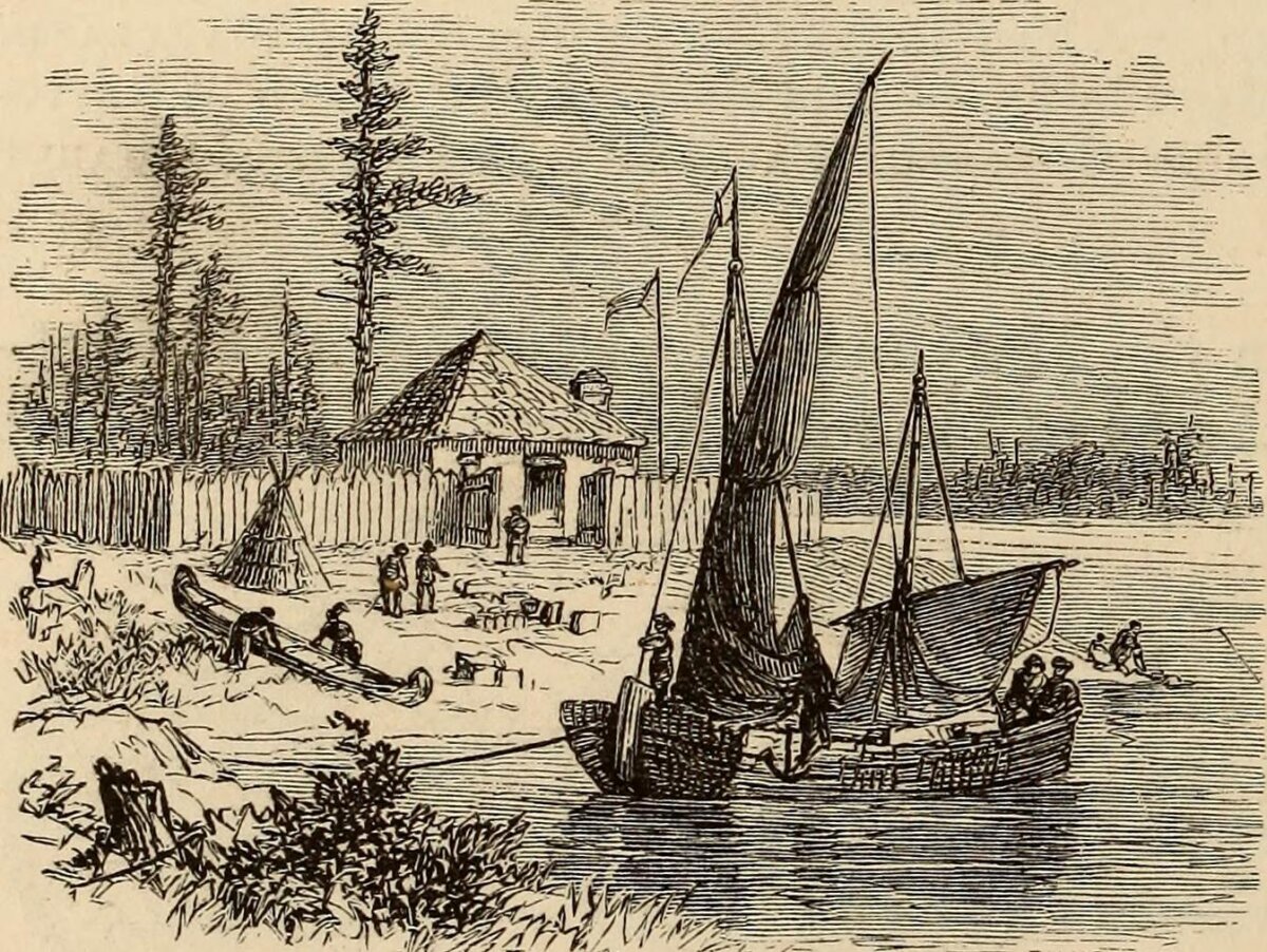 William Claiborne's trading post on Kent Island, 1635. (Steveprutz/CC0)
