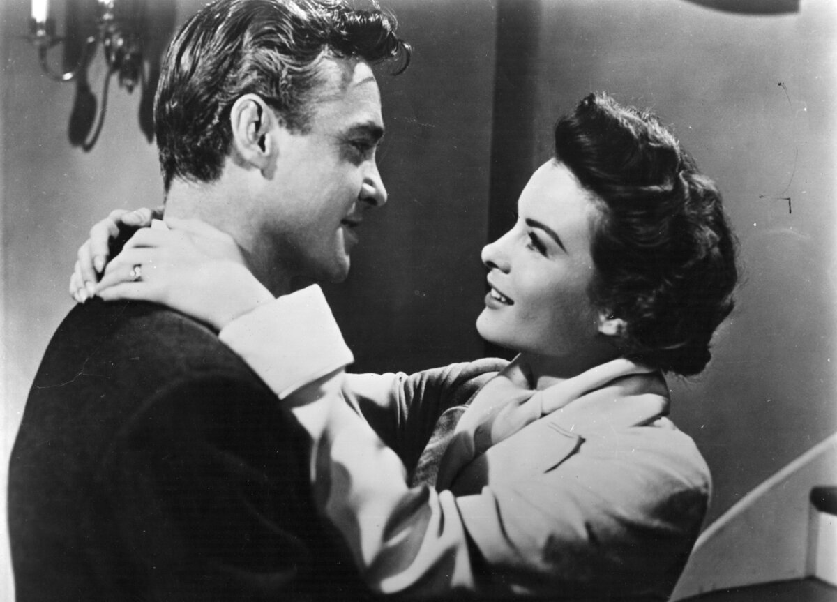 The Rev. Peter Marshall (Richard Todd) and Catherine Wood Marshall (Jean Peters), in “A Man Called Peter.” (20th Century Fox/MovieStillsDB)