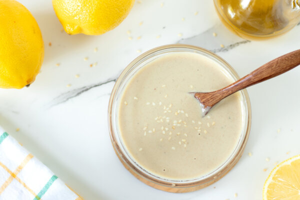 Lemon Tahini Sunshine Dressing Makes Healthy Eating Easier