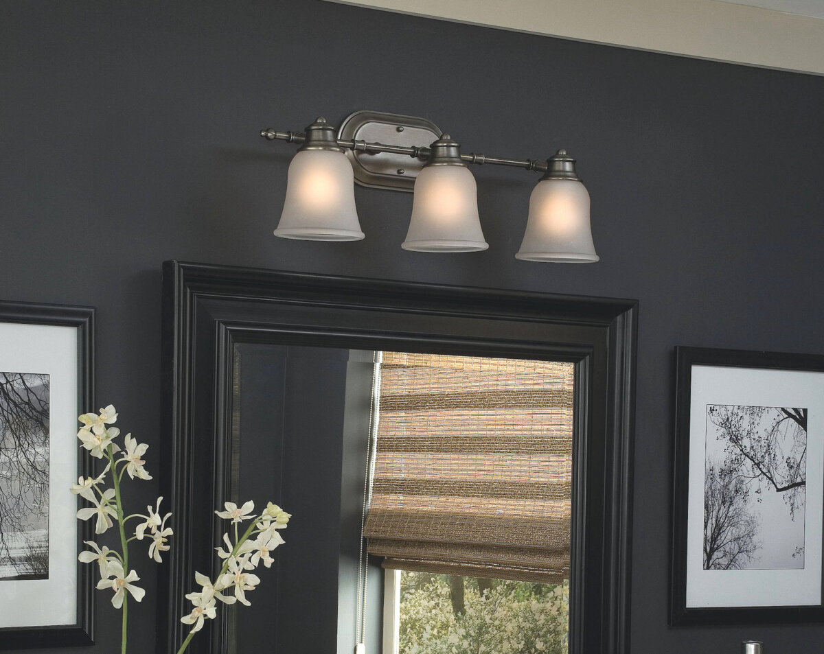 Who knew replacing an ordinary bathroom light fixture could involve so many choices? (Seagull Lighting/TCA)