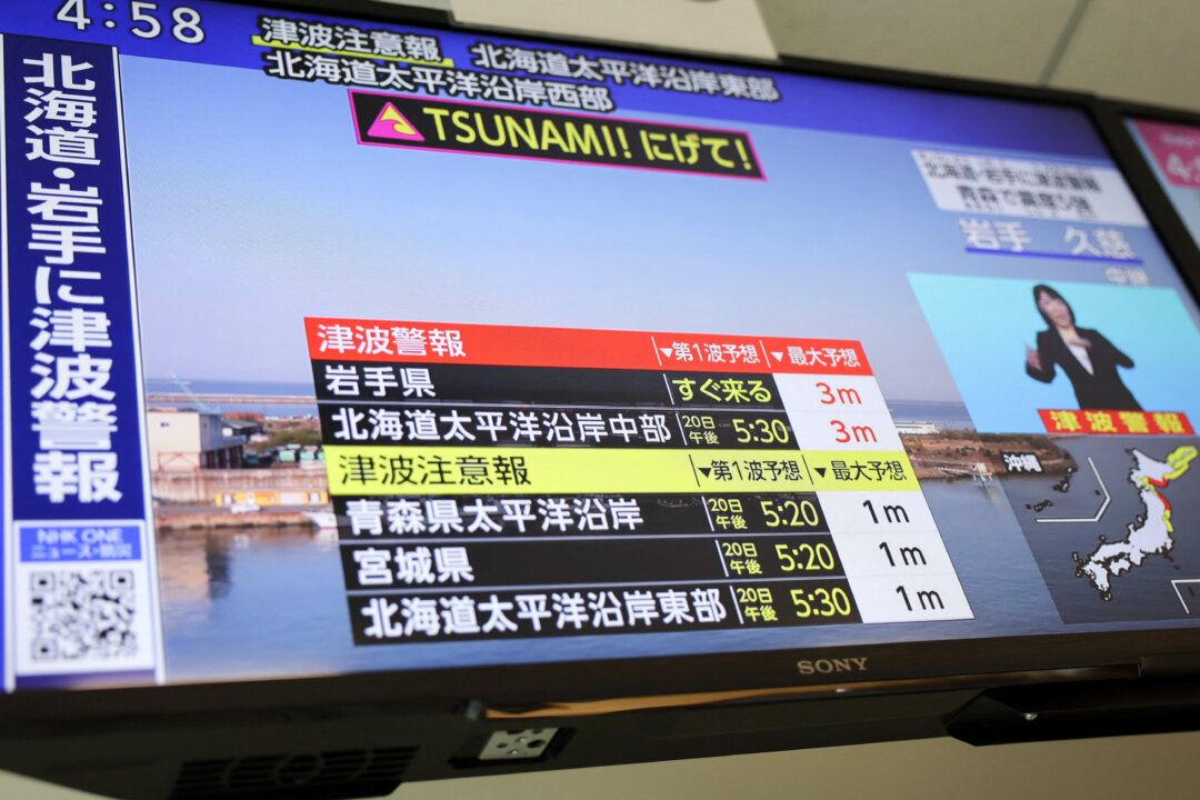 Powerful Earthquake Off Northern Japan Triggers Tsunami Warnings, Evacuations