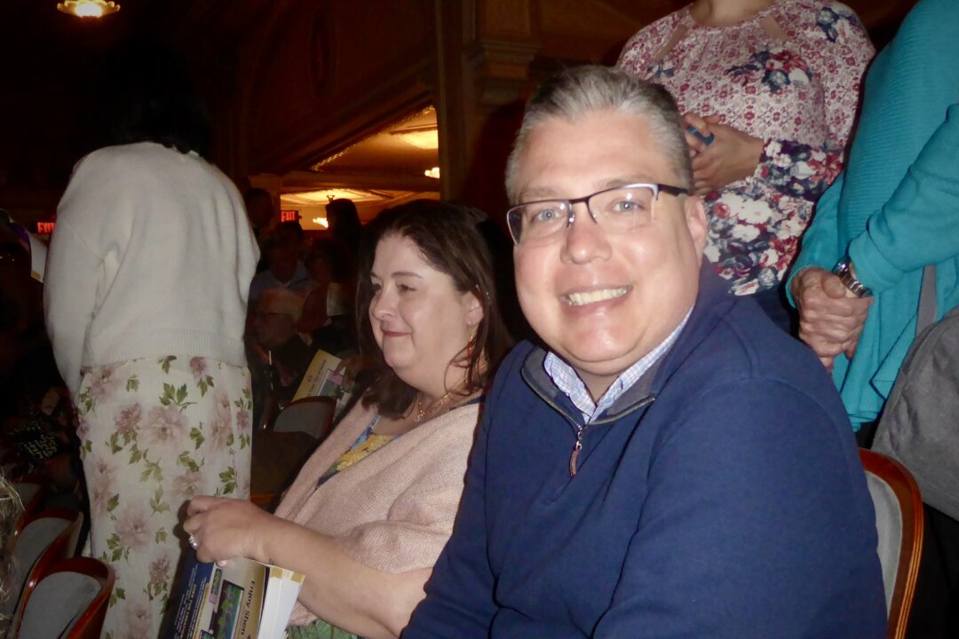 Matt Hillman attended Shen Yun Performing Arts at the Miller Theater on April 19, 2026. (Frank Liang/The Epoch Times)