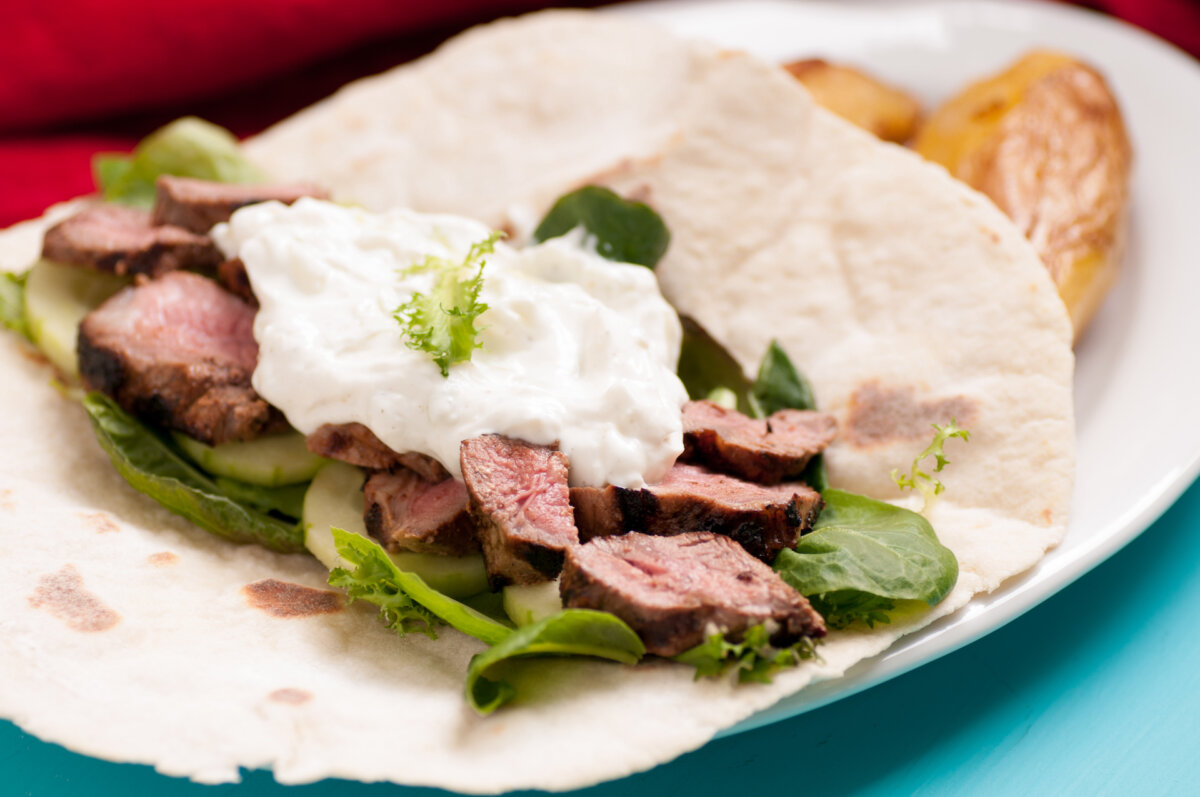 As April brings sunshine and warm, balmy nights that call out for cooking out, don’t limit yourself to burgers or chicken. Step it up a notch at the grill with the Greek dish souvlaki. (Wirestock Creators/Shutterstock)