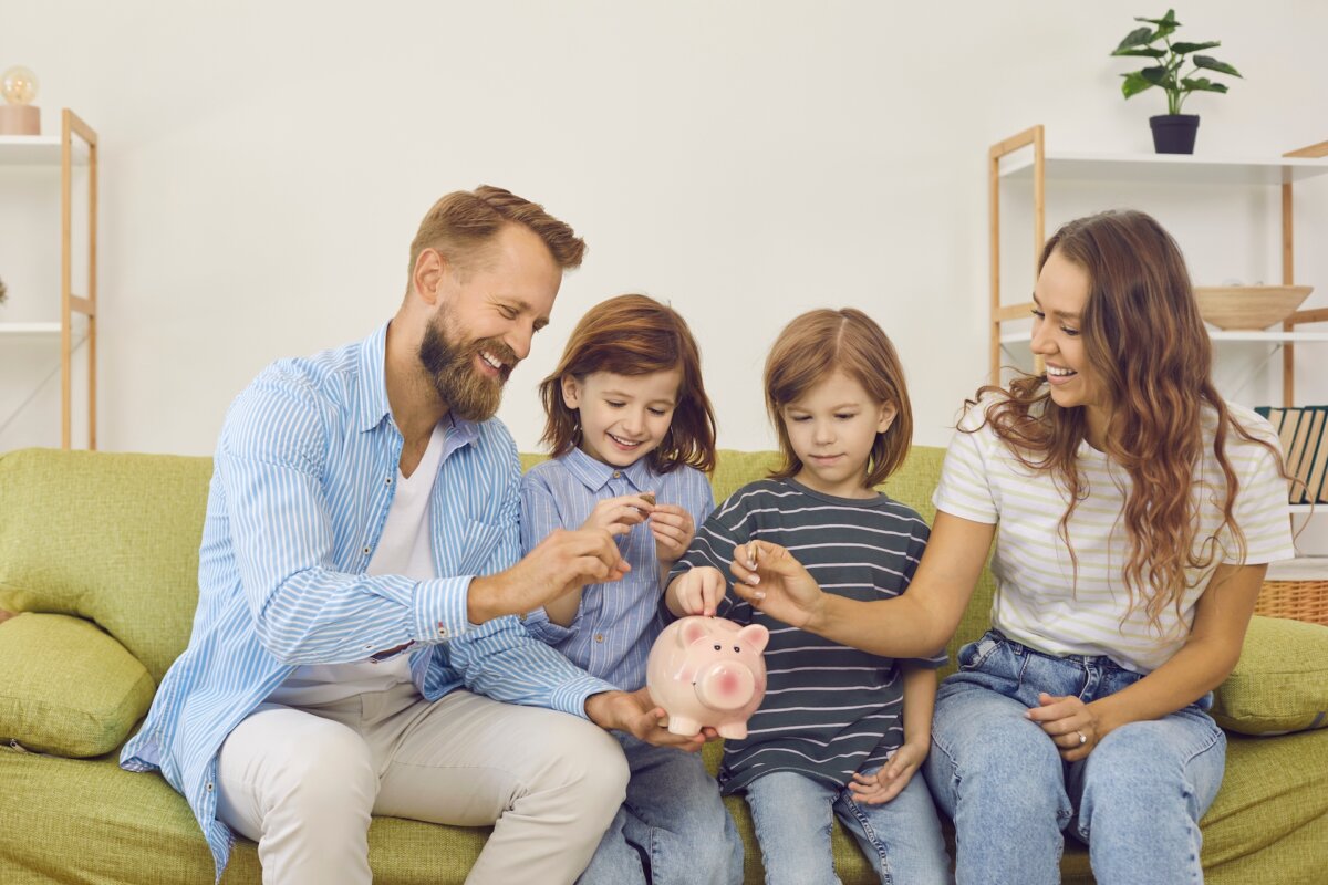 How you spend and save money will impact how your kids view money. (Studio Romantic/Shutterstock)