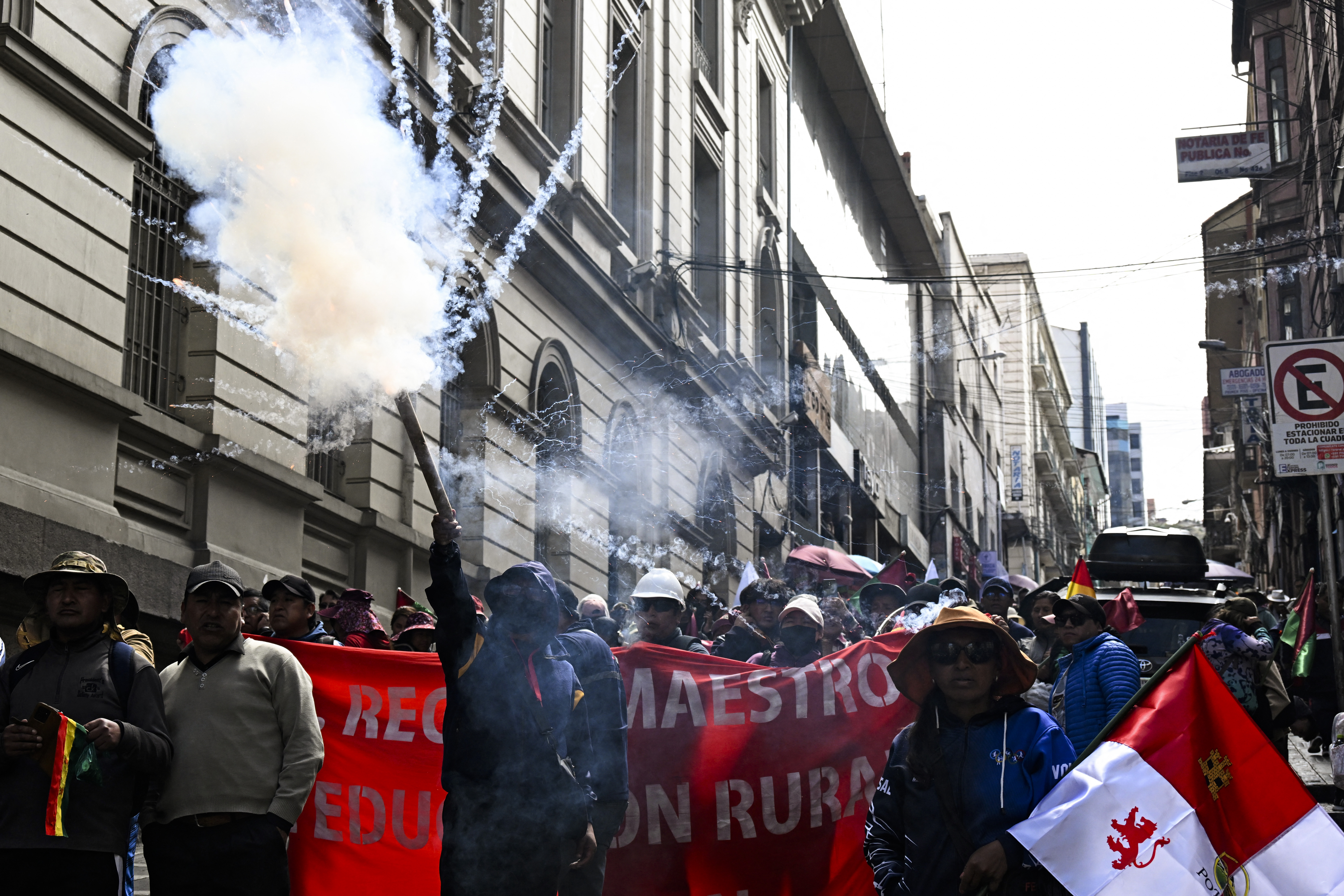 Day in Photos: Protest in Bolivia, Remembrance Day, and Romania’s Ancient Treasures