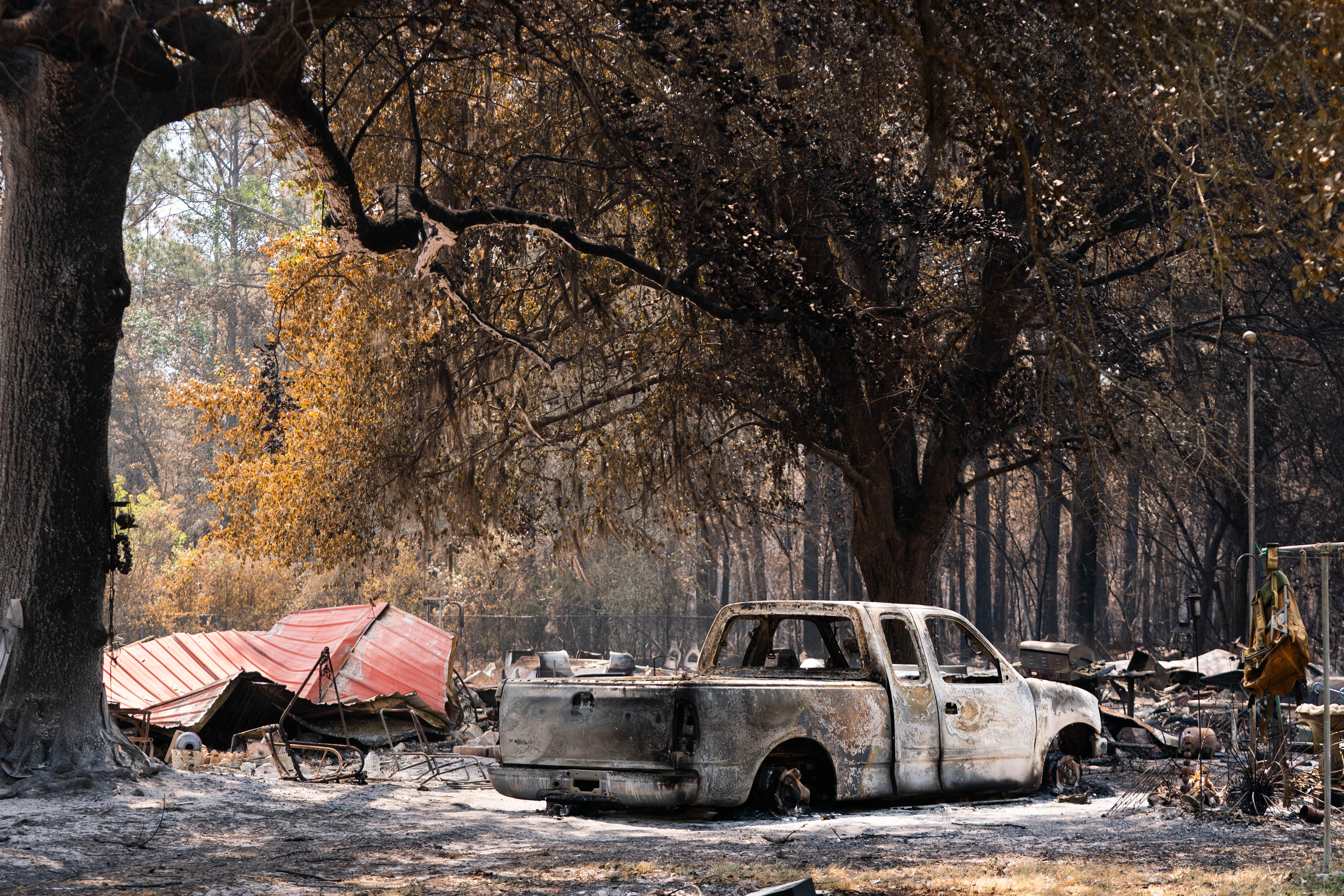 LIVE NOW: View of Wildfire Damage in Washington State