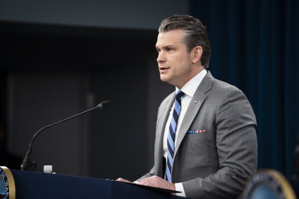 Hegseth Delivers a ‘State of the Force’ Address to Junior Officers, Enlisted Leaders