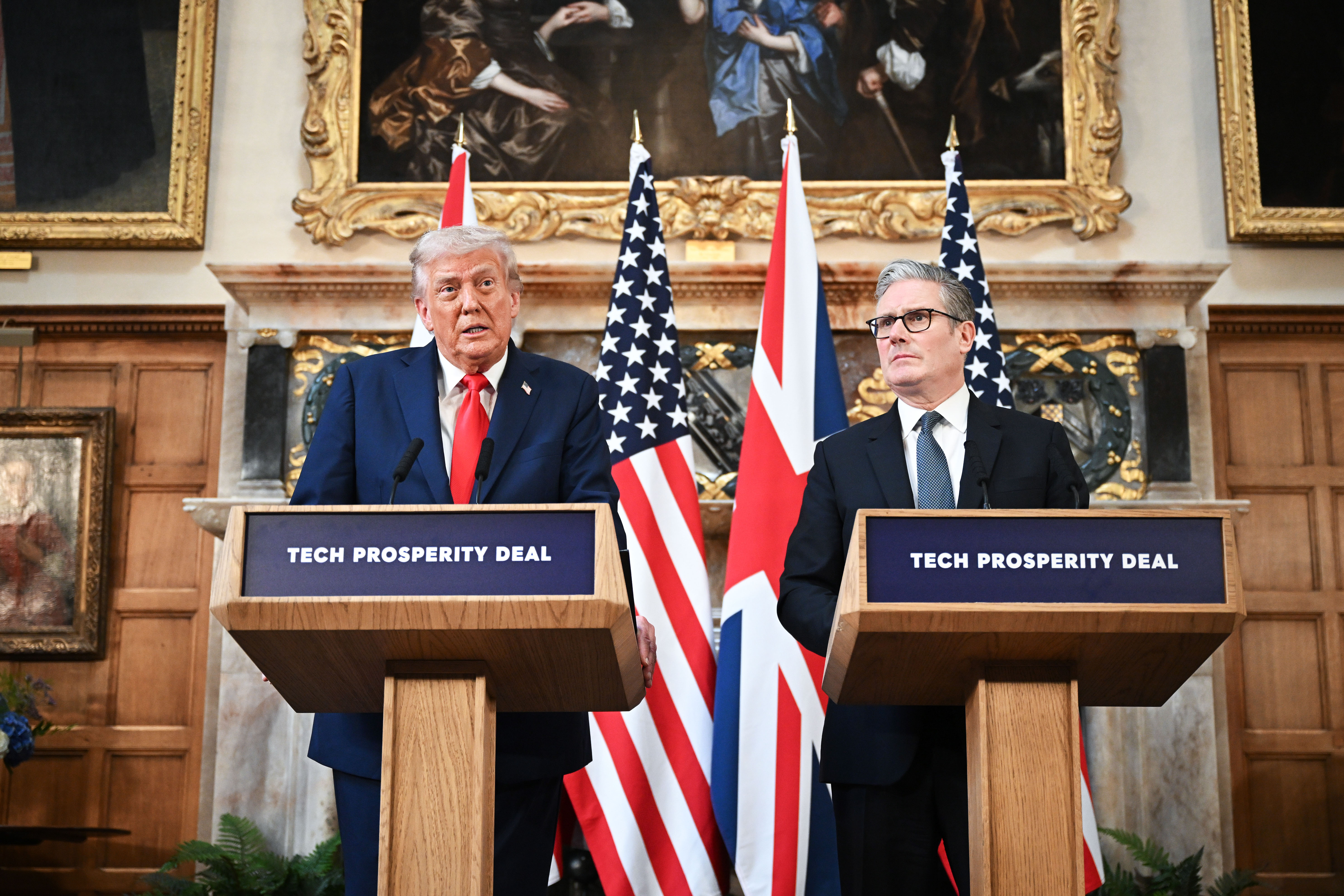 UK Hosts President Trump And First Lady Melania Trump For State Visit - Day Three