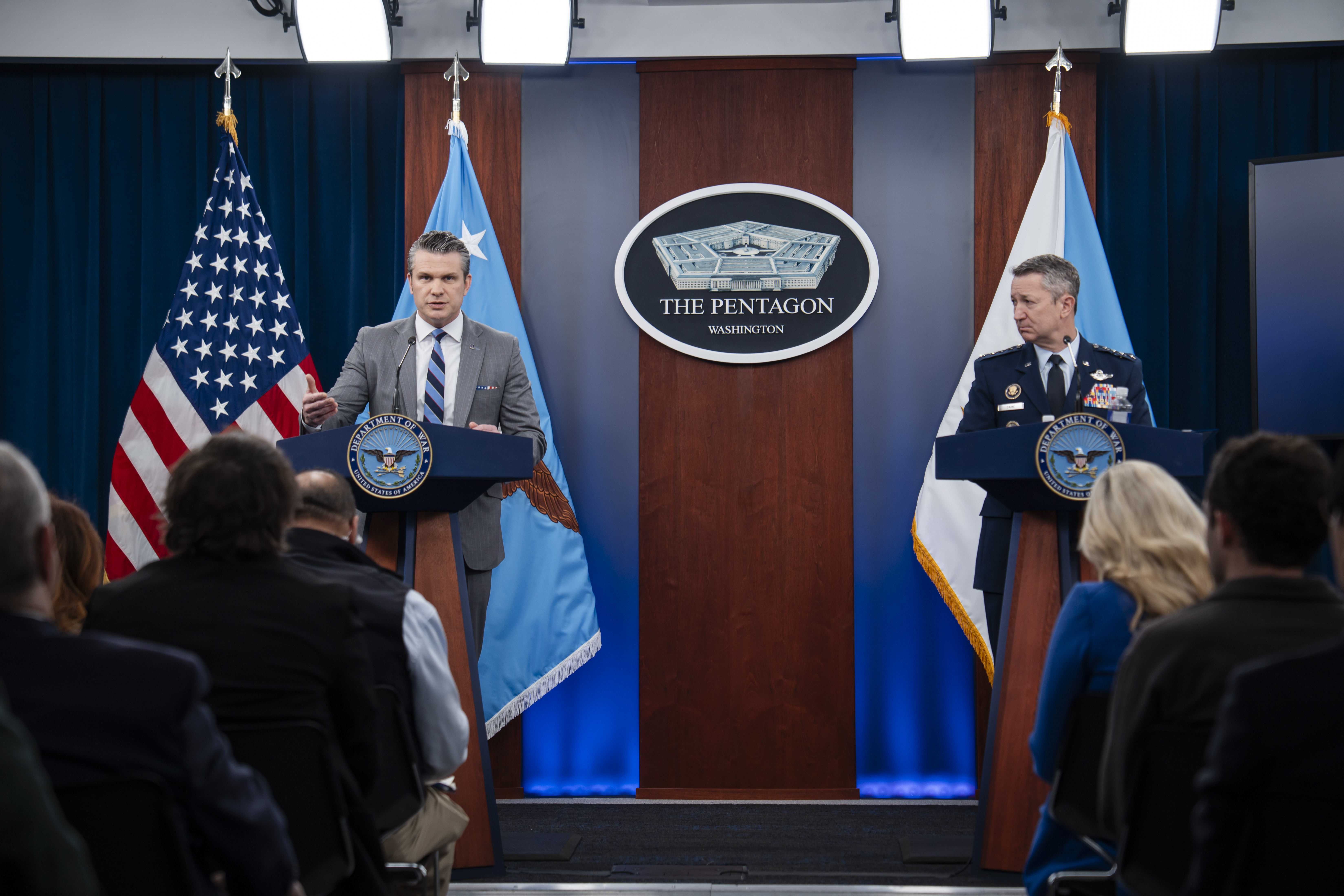 Department of War Holds Briefing