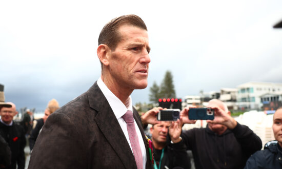 ‘I’ve Never Thought about Not Coming’: Roberts‑Smith at Dawn Service