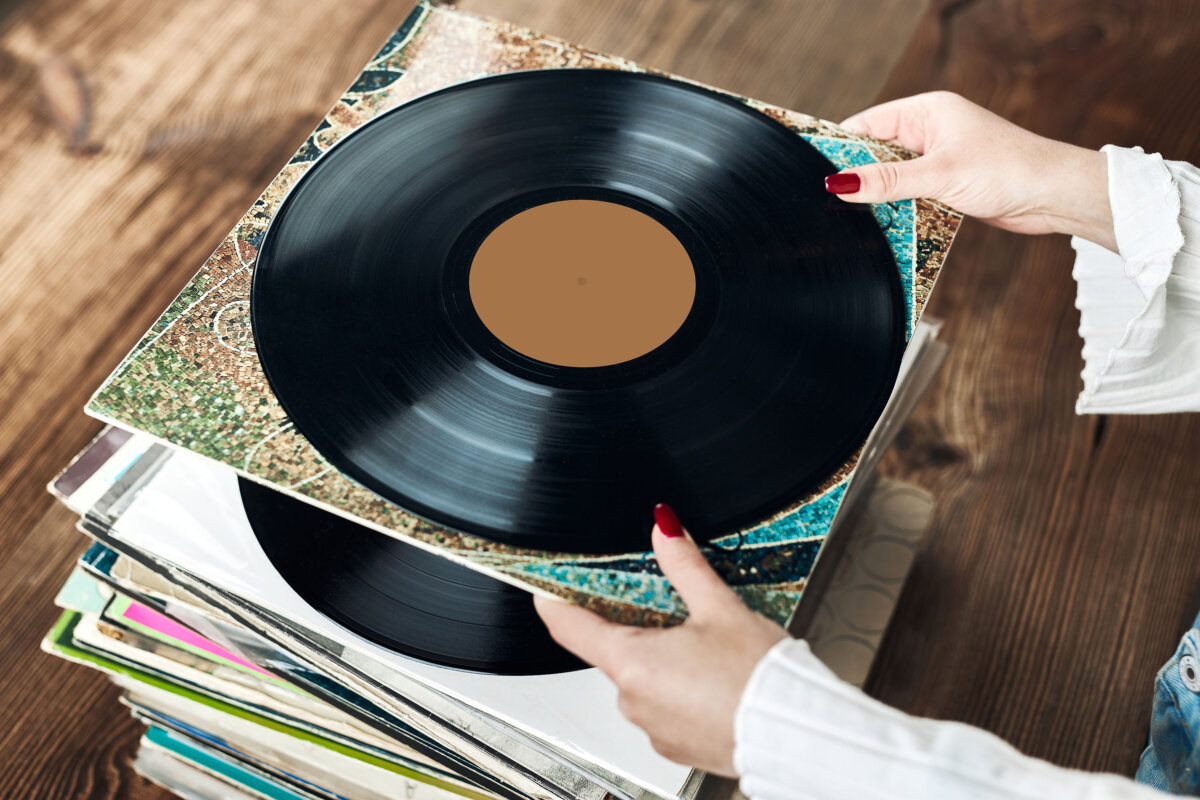Vinyl record sales in America reached a new milestone in 2025. (Przemek Klos/Shutterstock)