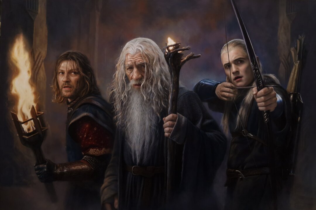 Lord of the Rings Meets the Master of Pastel Painting