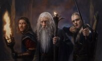 Lord of the Rings Meets the Master of Pastel Painting