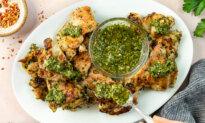 Grilled Chimichurri Chicken Thighs