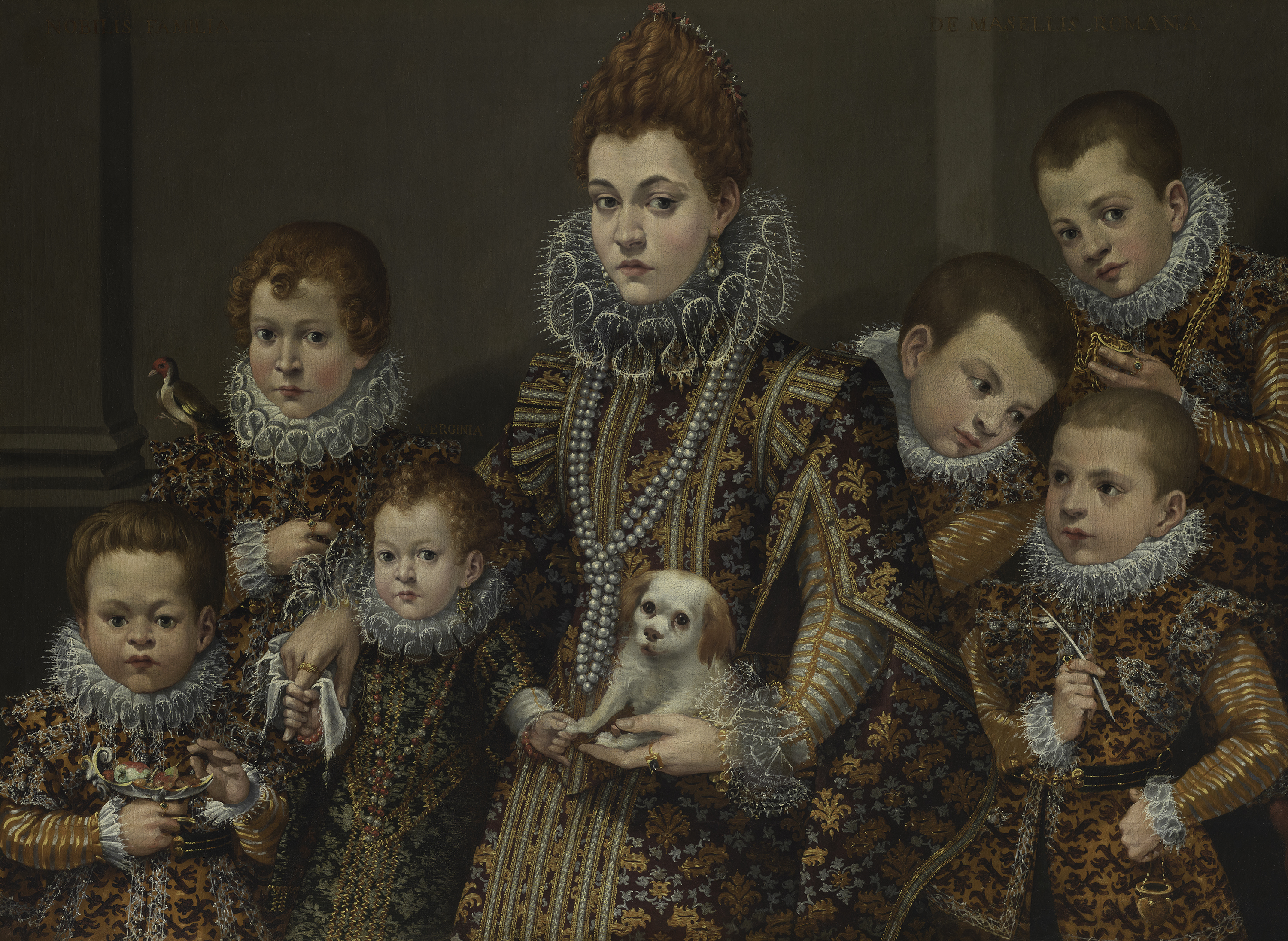 Portrait of Bianca degli Utili Maselli and Her Children