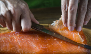 Basil Replaces Dill in This Classic Gravlax Recipe