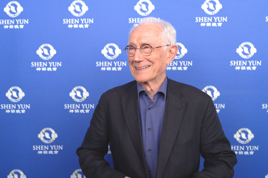 Gérard Béziat attends Shen Yun Performing Arts at the Zénith Toulouse Métropole in Toulouse, France, on April 25, 2026. (NTD)