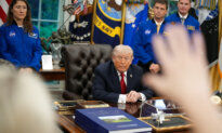 Trump Greets with Artemis II Astronauts at Oval Office